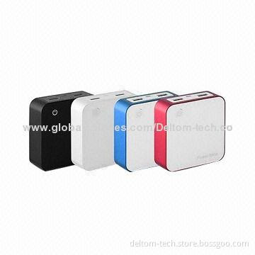 Dual-USB Port Power Banks, Magic Cube, 6,000mAh with Long Operating Time